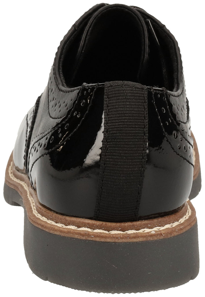 s.Oliver Halbschuhe Lederimitat Schwarz