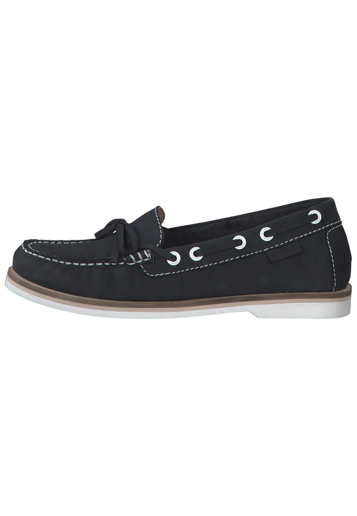Halbschuhe s.Oliver Halbschuhe Leder Navy