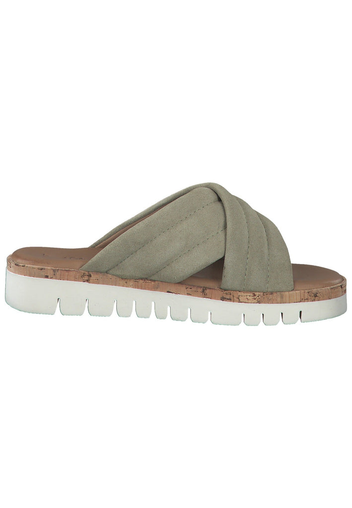 s.Oliver Pantoletten Leder Pistachio