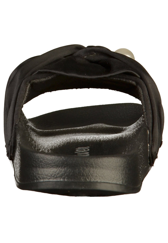 s.Oliver Pantoletten Textil Schwarz