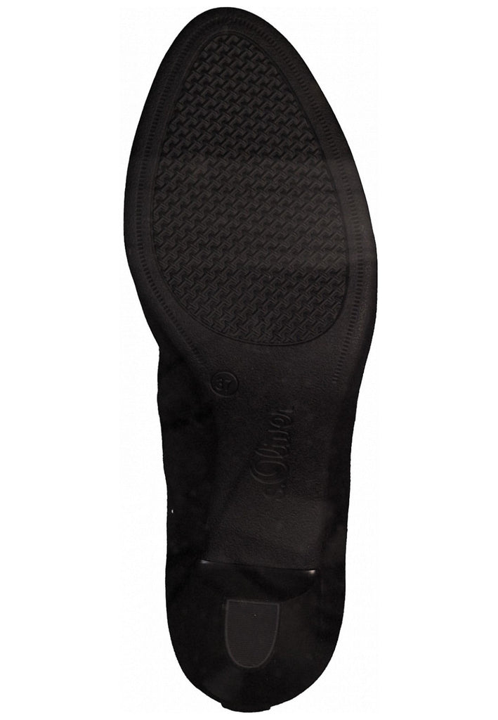 s.Oliver Pumps Leder Schwarz