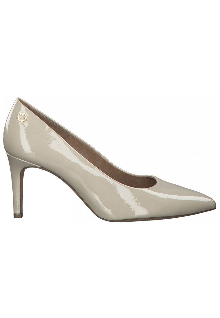 s.Oliver Pumps Lederimitat Beige