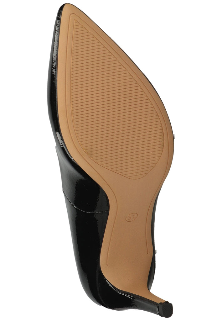 s.Oliver Pumps Lederimitat Schwarz Lack