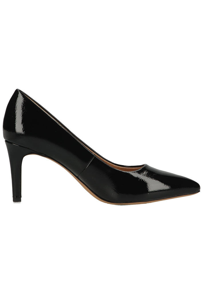 s.Oliver Pumps Lederimitat Schwarz Lack