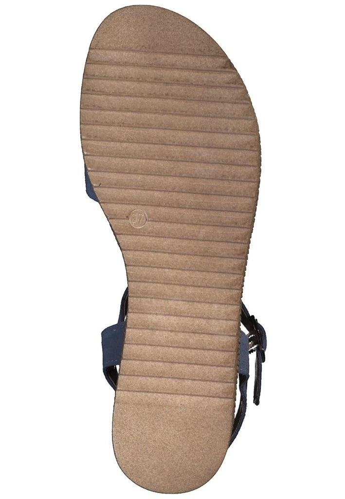 s.Oliver Sandalen Leder Blau