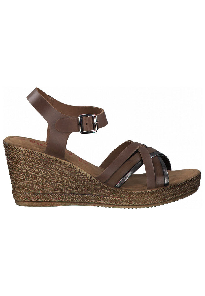 s.Oliver Sandalen Leder Cuoio