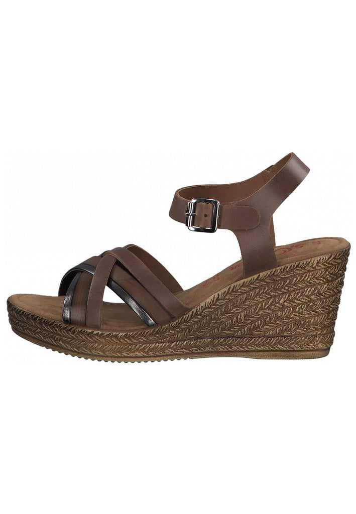 s.Oliver Sandalen Leder Cuoio