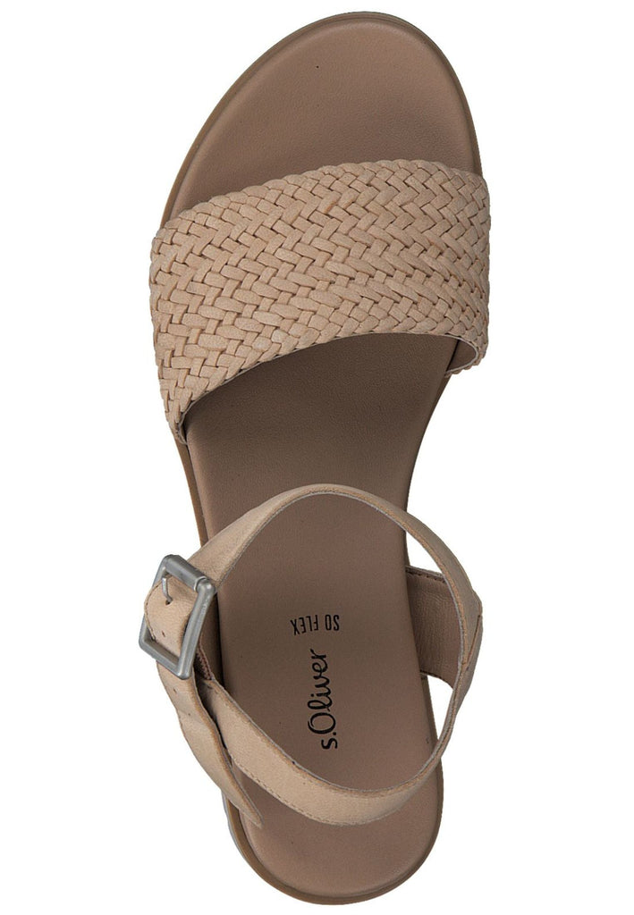 s.Oliver Sandalen Leder Desert