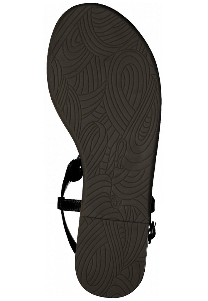 s.Oliver Sandalen Leder Grau