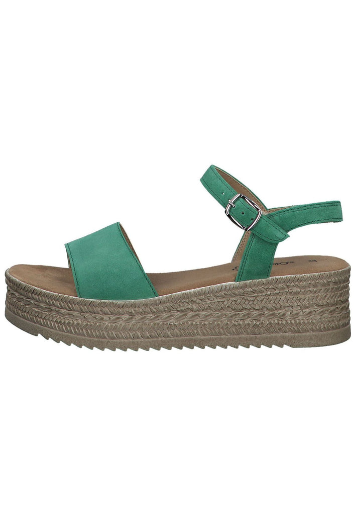 s.Oliver Sandalen Leder Grün