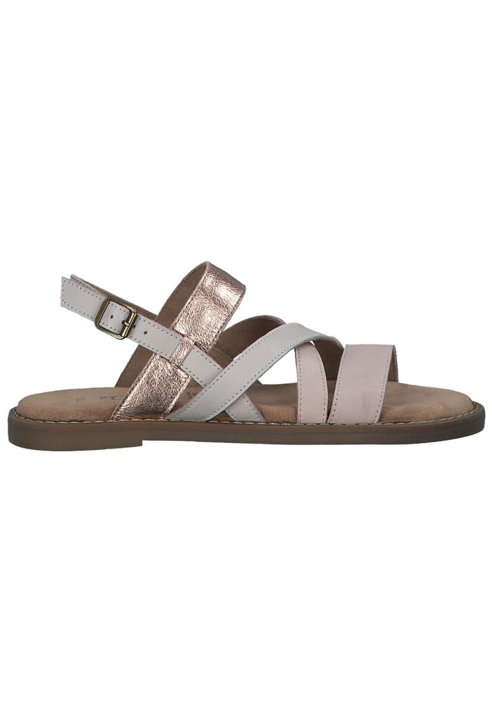 s.Oliver Sandalen Leder Rosegold