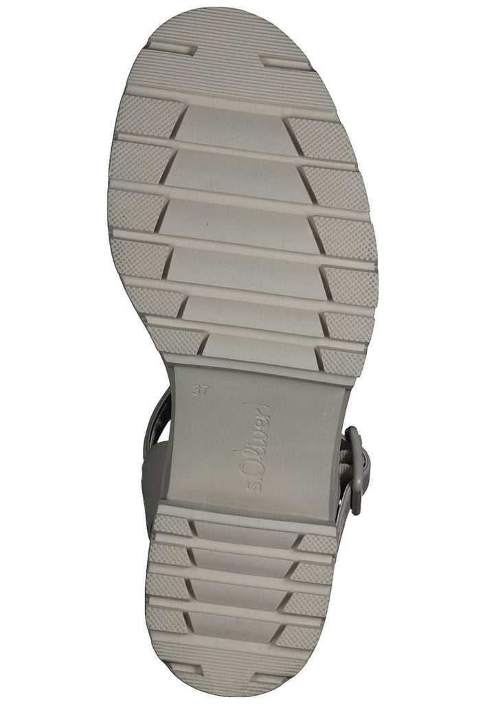 s.Oliver Sandalen Lederimitat Cream