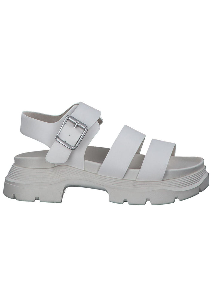 s.Oliver Sandalen Lederimitat Cream