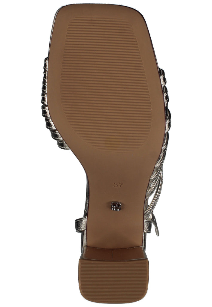 s.Oliver Sandalen Lederimitat Platinum