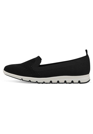 s.Oliver Slipper Textil Schwarz