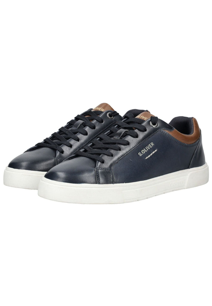 s.Oliver Sneaker Leder/Synthetik Navy