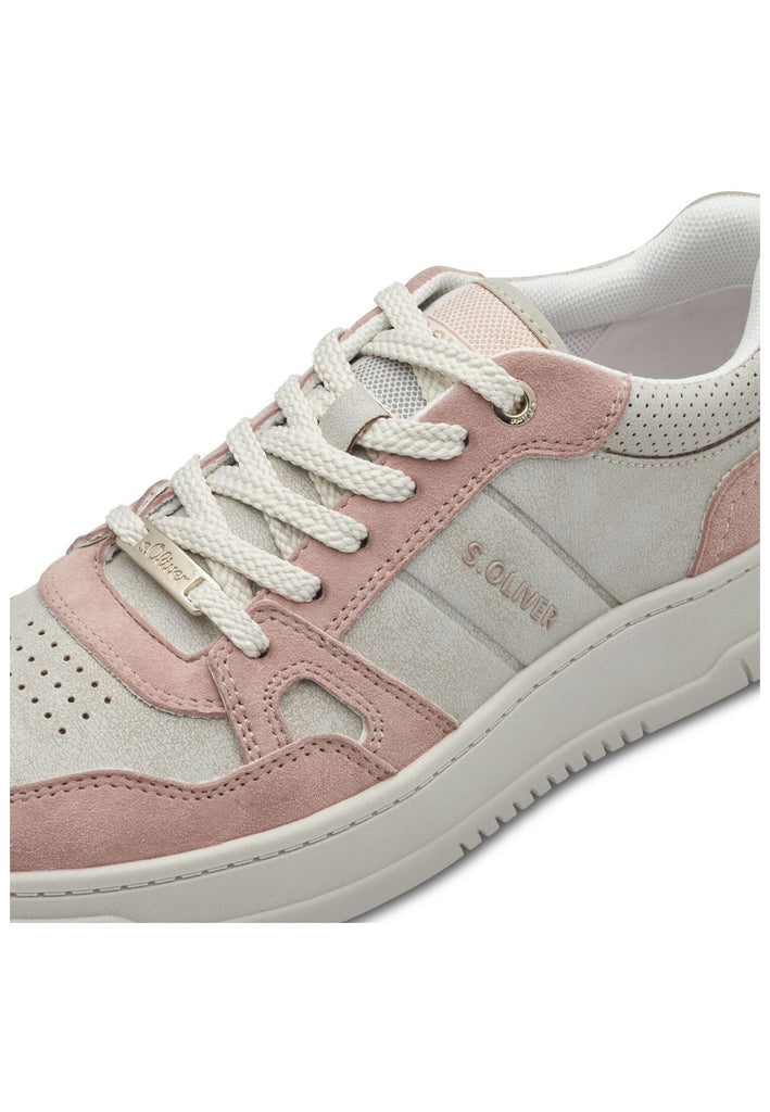 s.Oliver Sneaker Leder/Synthetik Rose