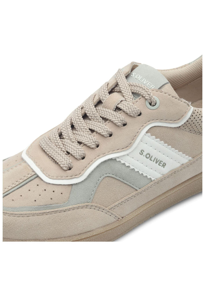 s.Oliver Sneaker Leder/Synthetik Sage