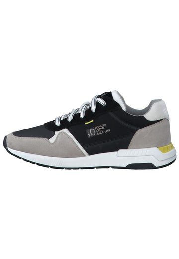 s.Oliver Sneaker Leder/Textil Schwarz Kombi