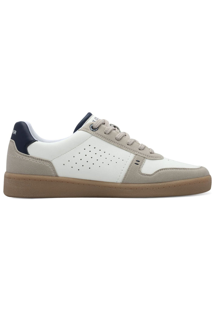 s.Oliver Sneaker Leder/Textil Weiß