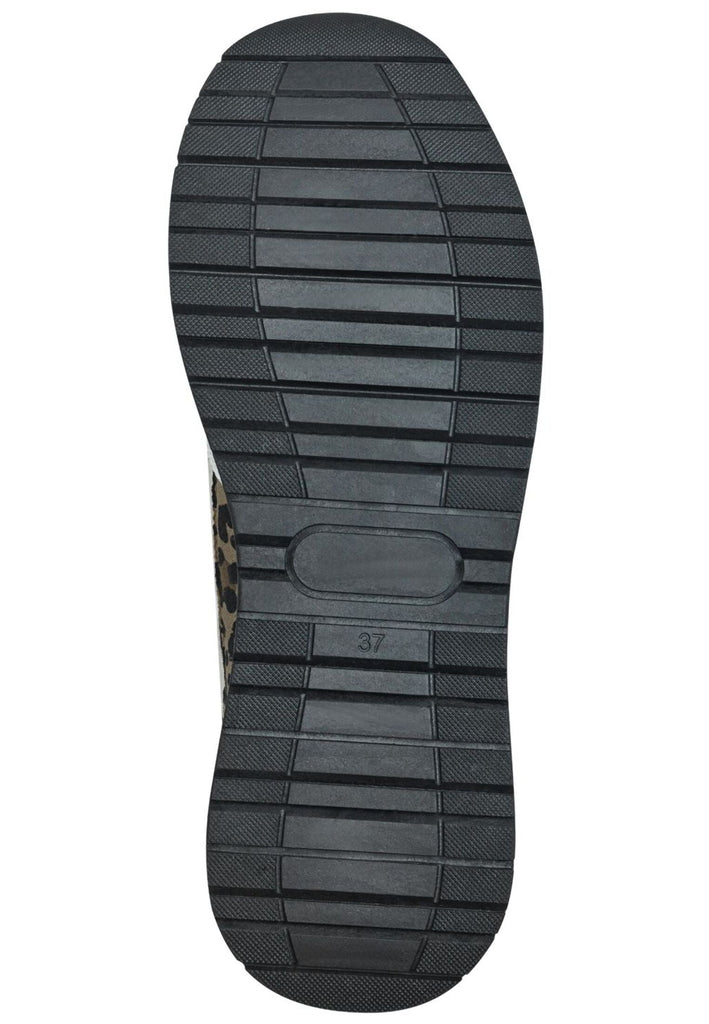 s.Oliver Sneaker Leder/Textil Weiß/Schwarz