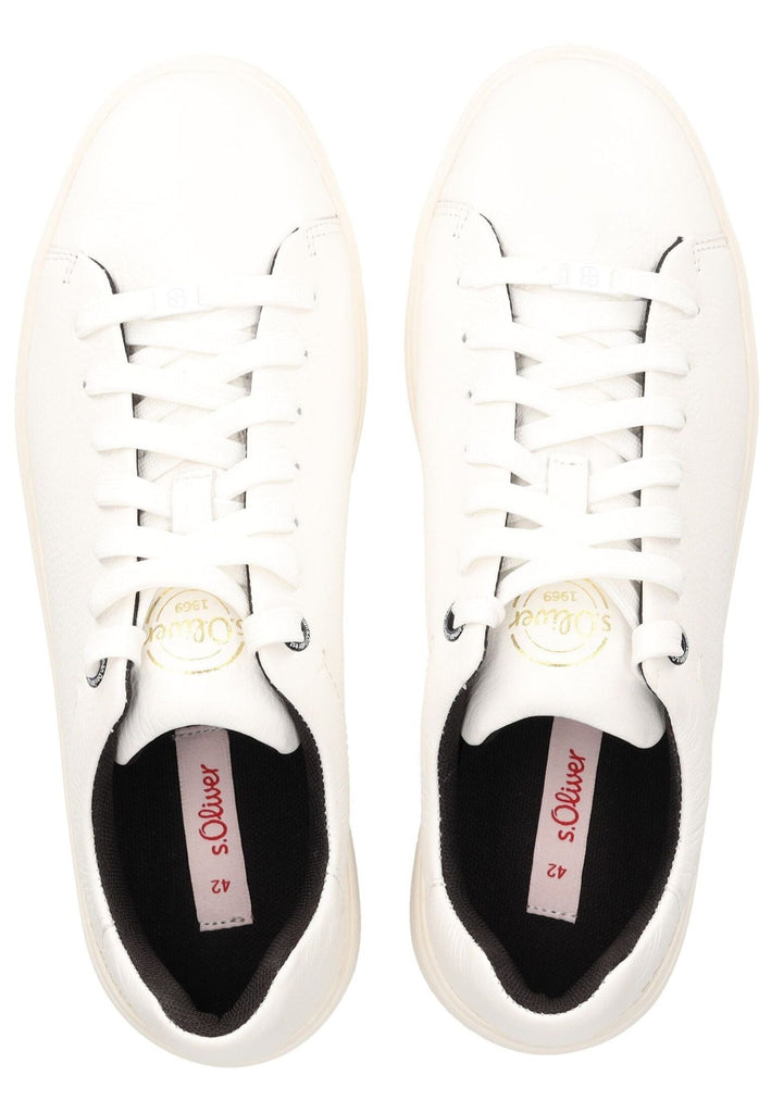 s.Oliver Sneaker Leder Weiß