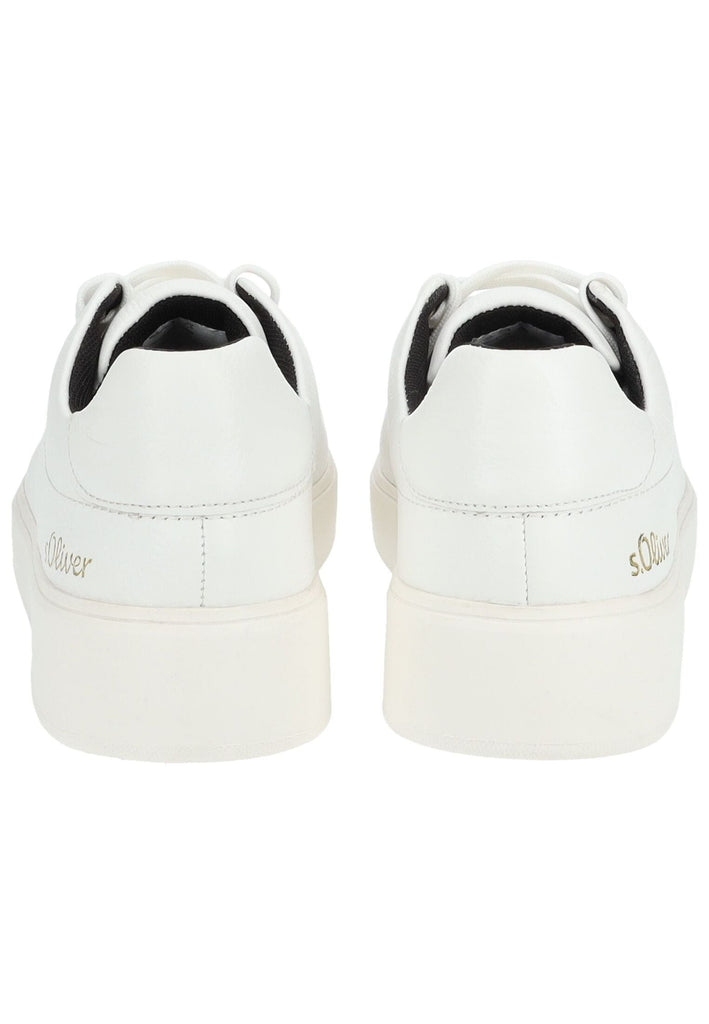 s.Oliver Sneaker Leder Weiß