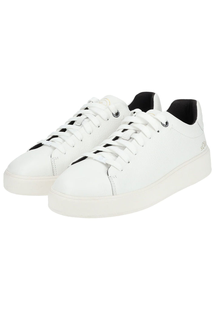 s.Oliver Sneaker Leder Weiß