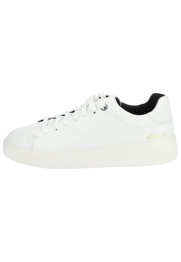 s.Oliver Sneaker Leder Weiß