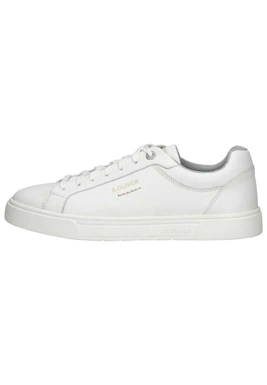 s.Oliver Sneaker Leder Weiß