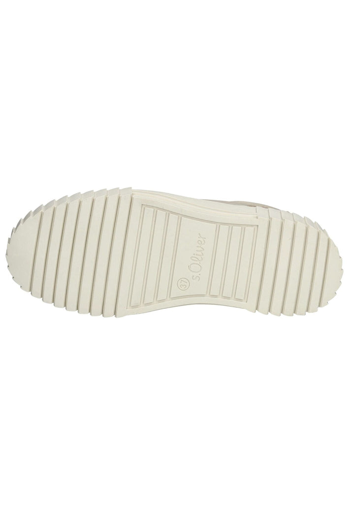 s.Oliver Sneaker Lederimitat Beige