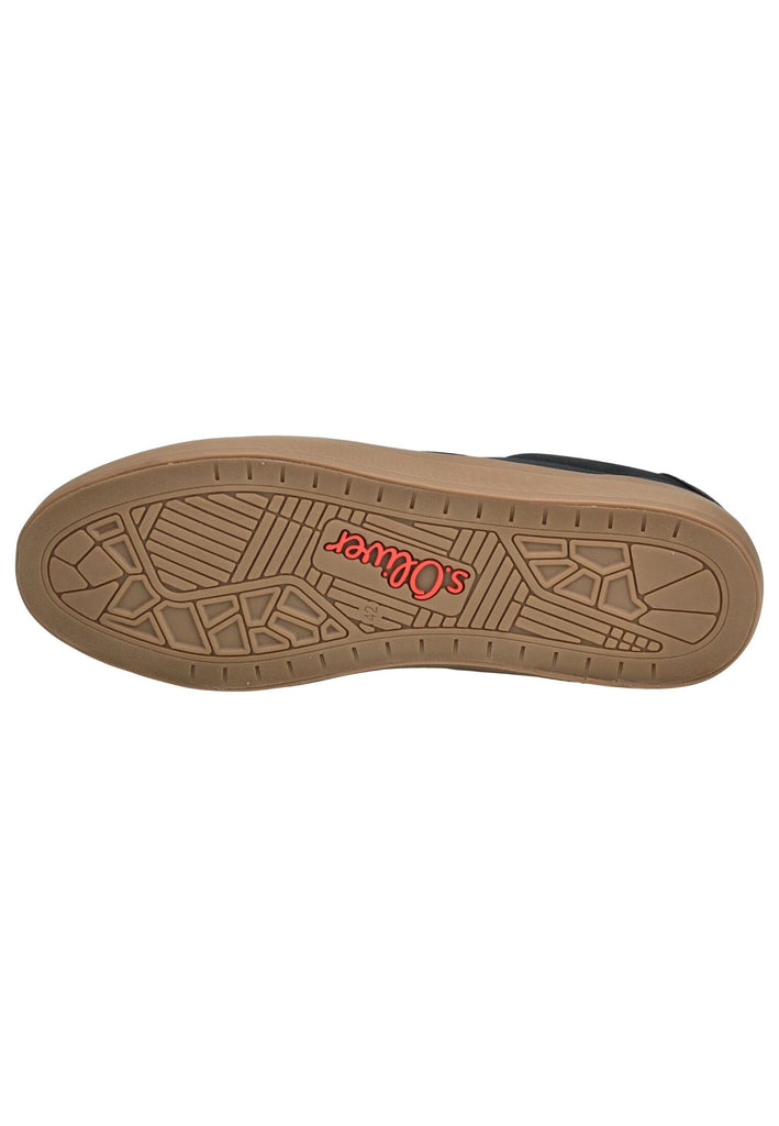 s.Oliver Sneaker Lederimitat Dunkelblau