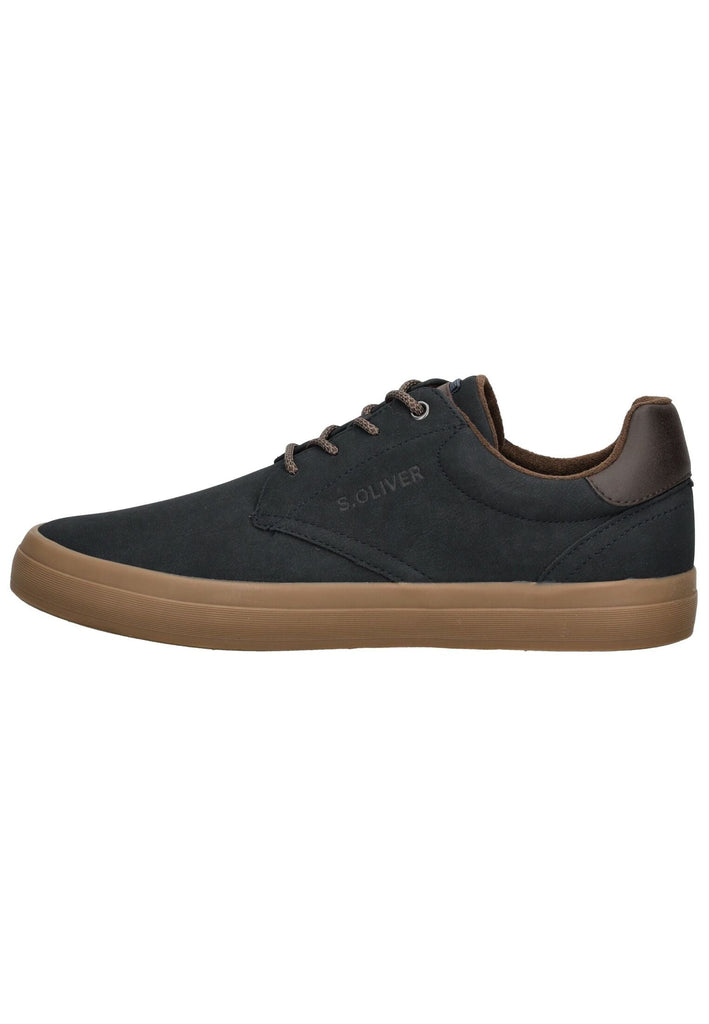 s.Oliver Sneaker Lederimitat Dunkelblau