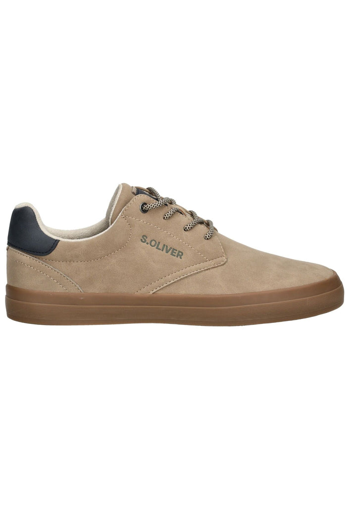 s.Oliver Sneaker Lederimitat Taupe
