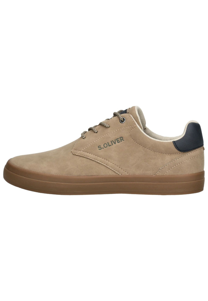 s.Oliver Sneaker Lederimitat Taupe