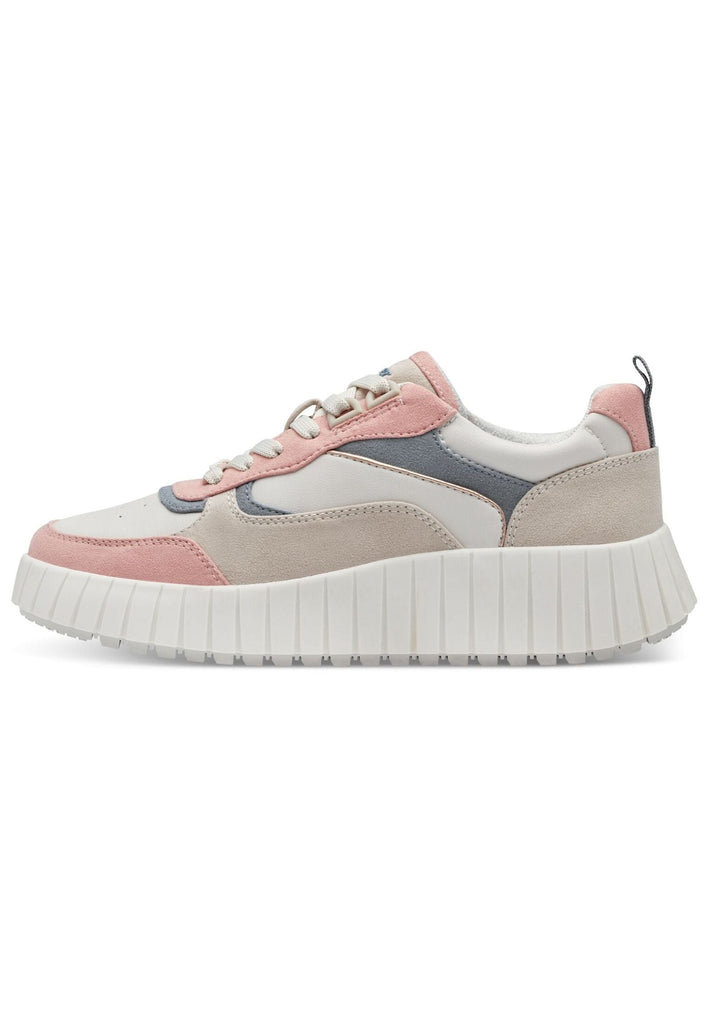 s.Oliver Sneaker Lederimitat/Textil Coral