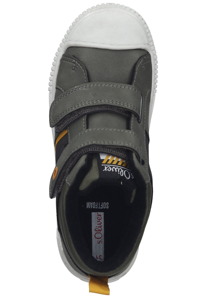 s.Oliver Sneaker Lederimitat/Textil Khaki