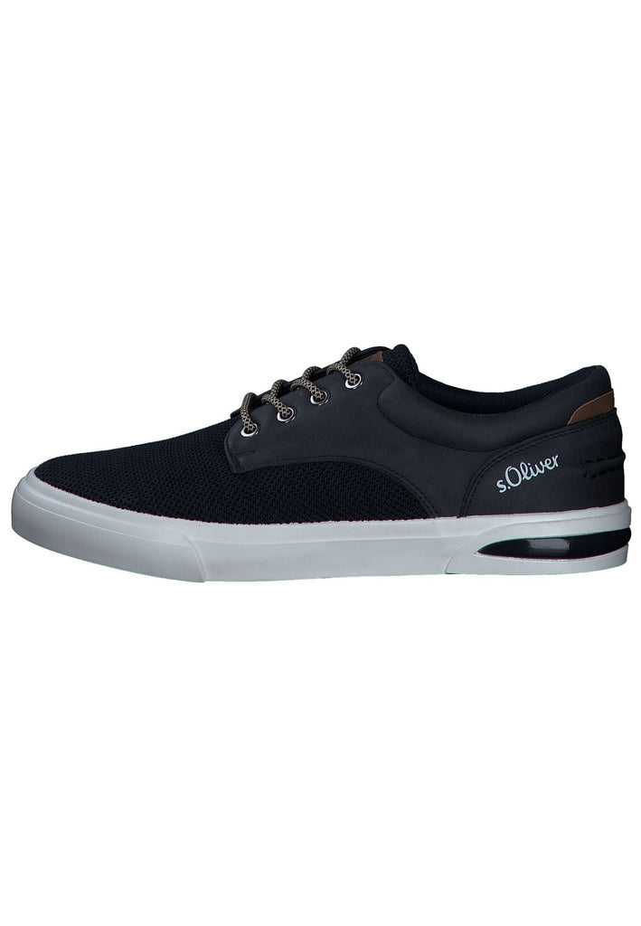 s.Oliver Sneaker Lederimitat/Textil Navy