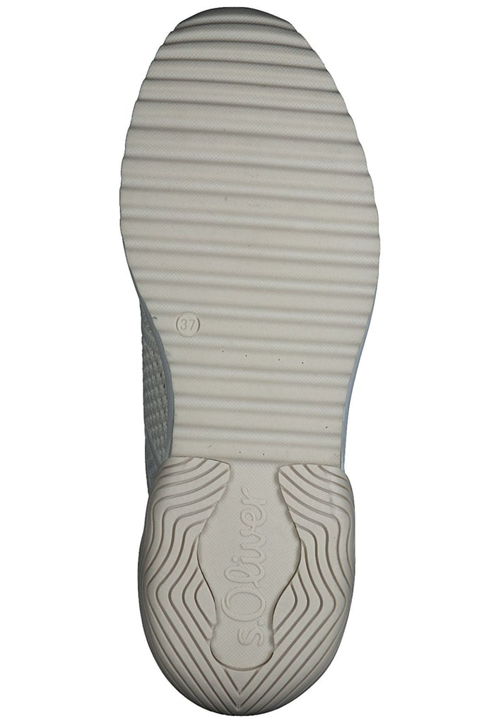 s.Oliver Sneaker Lederimitat Weiß