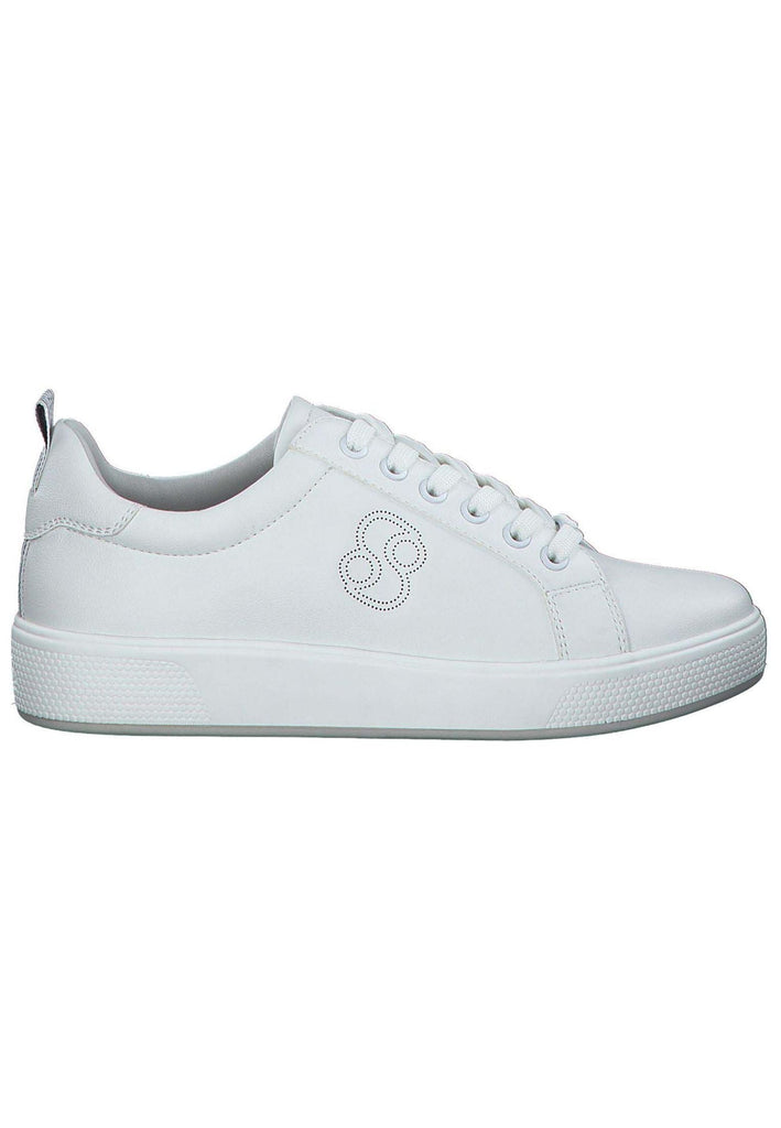s.Oliver Sneaker Lederimitat Weiß
