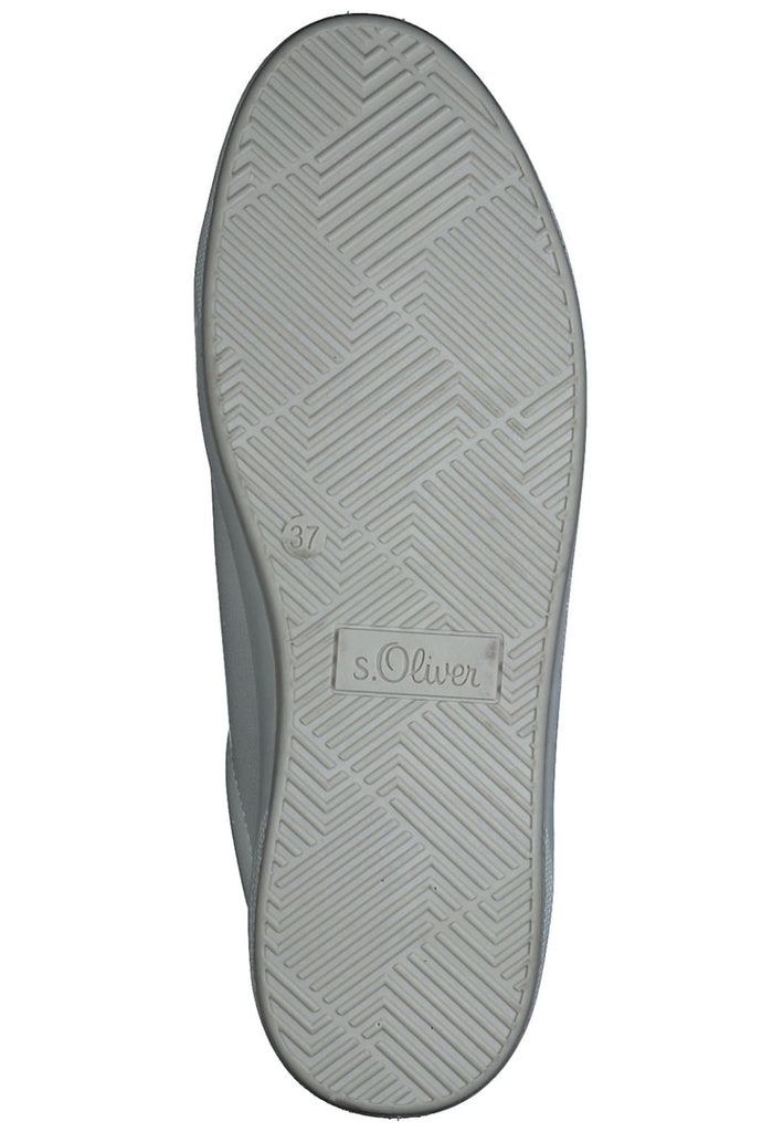 s.Oliver Sneaker Lederimitat Weiß