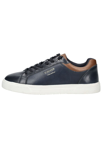 Sneaker s.Oliver Sneaker Leder/Synthetik Navy