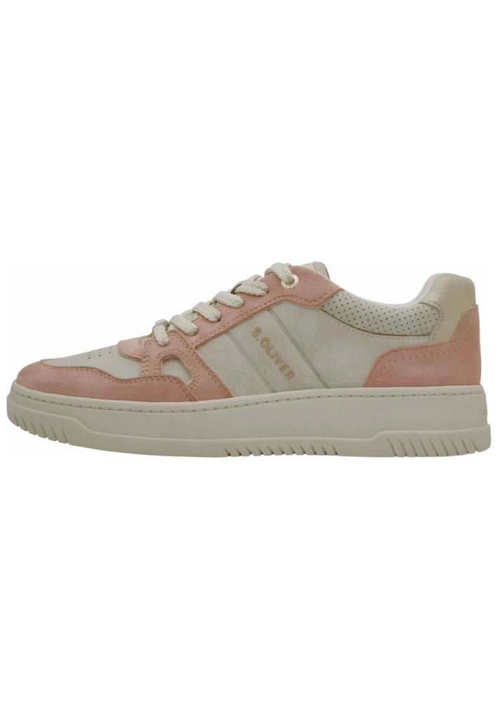 Sneaker s.Oliver Sneaker Leder/Synthetik Rose