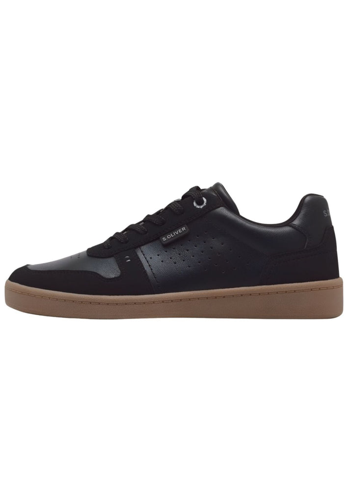 Sneaker s.Oliver Sneaker Leder/Textil Schwarz