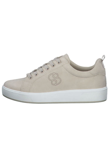 Sneaker s.Oliver Sneaker Lederimitat Beige