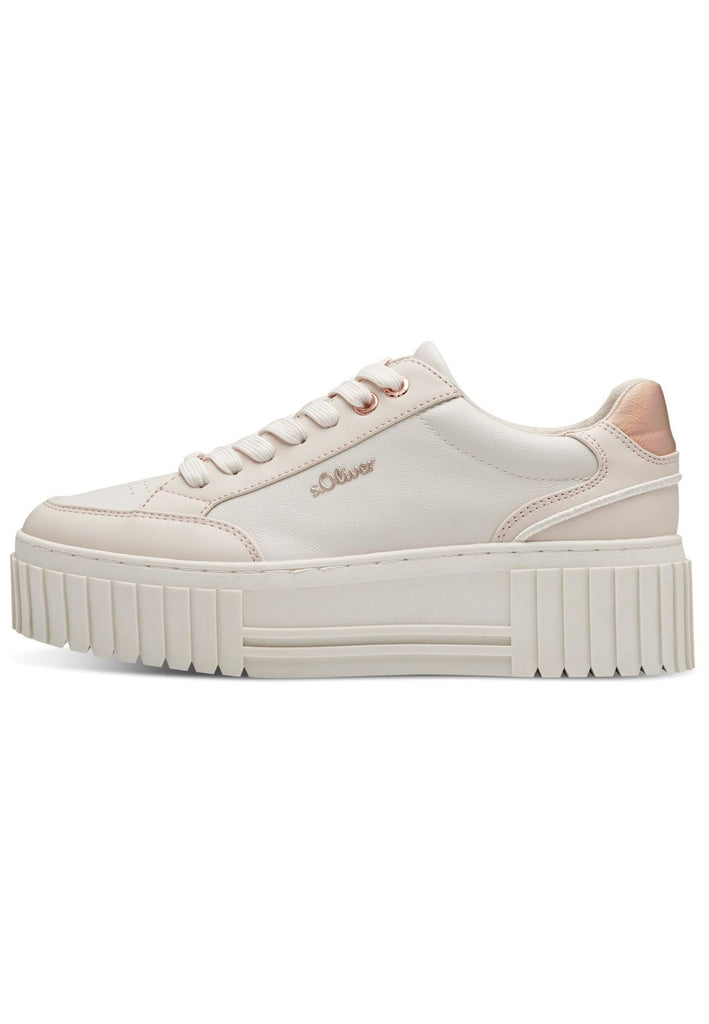 Sneaker s.Oliver Sneaker Lederimitat Hellpink