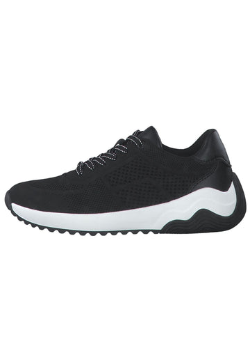 Sneaker s.Oliver Sneaker Lederimitat Schwarz