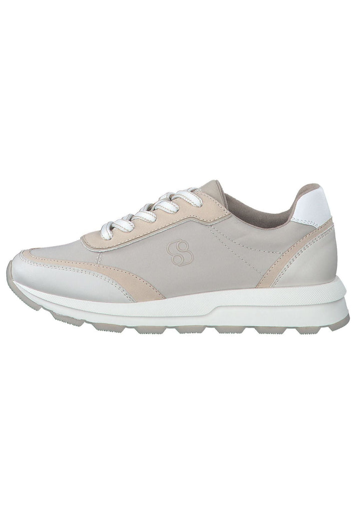 Sneaker s.Oliver Sneaker Lederimitat/Textil Beige