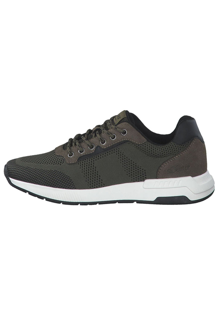 Sneaker s.Oliver Sneaker Lederimitat/Textil Khaki