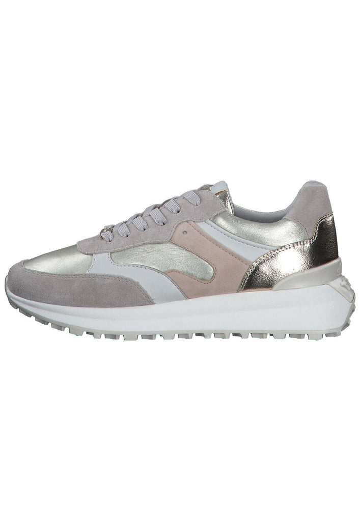 Sneaker s.Oliver Sneaker Lederimitat/Textil Platinum